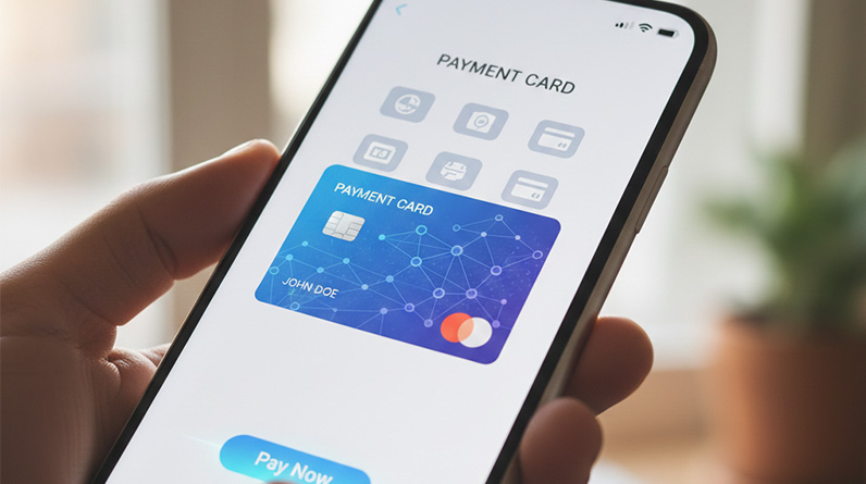 virtual credit card in mobile wallet